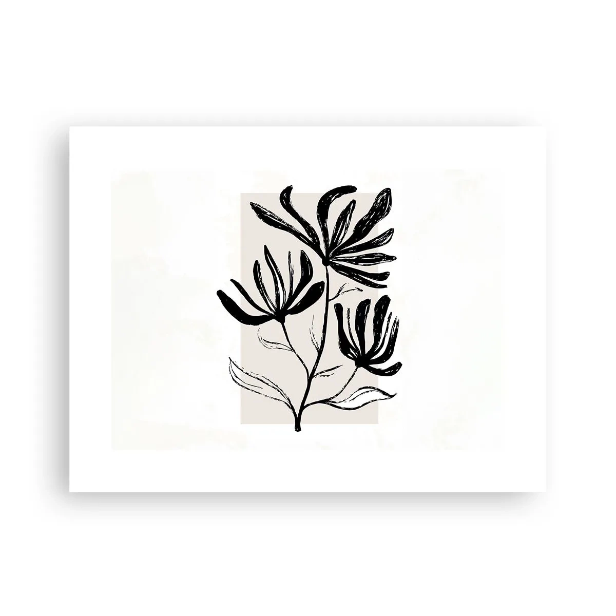 Affiche - Poster - Esquisse pour l'herbier - 40x30 cm