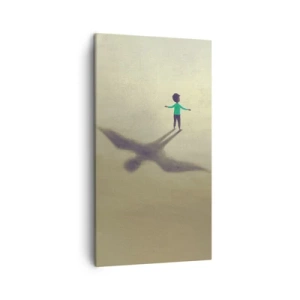 Impression sur toile - Image sur toile - Héros du futur - 45x80 cm