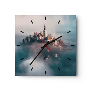 Horloge murale - Pendule murale - Île de rêve - 40x40 cm