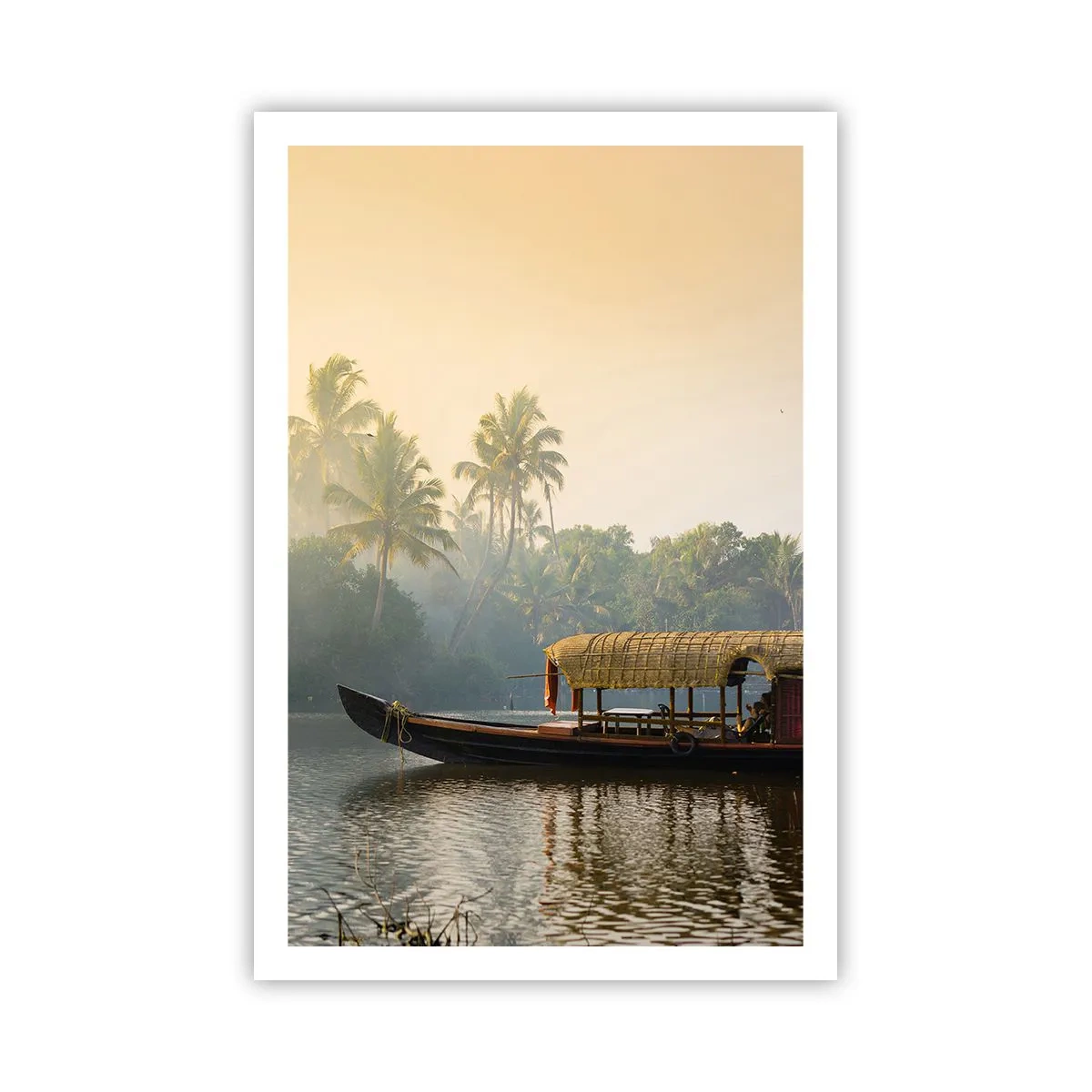 Affiche - Poster - Maison sur la rivière - 61x91 cm