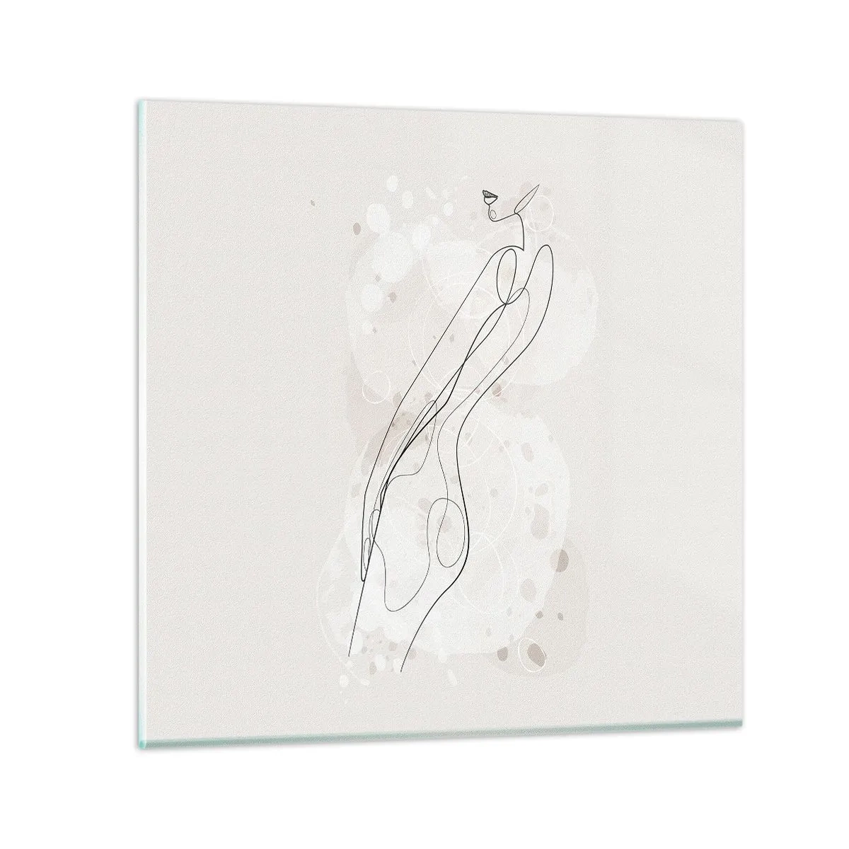 Impression sur verre - Image sur verre - Trompe l'oeil - 30x30 cm