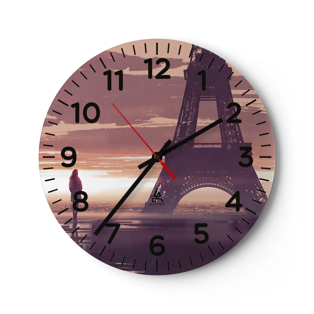 Horloge murale - Pendule murale - Seulement deux d'entre eux - 40x40 cm