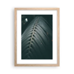 Affiche dans un chêne clair - Poster - Précision de la nature - 30x40 cm