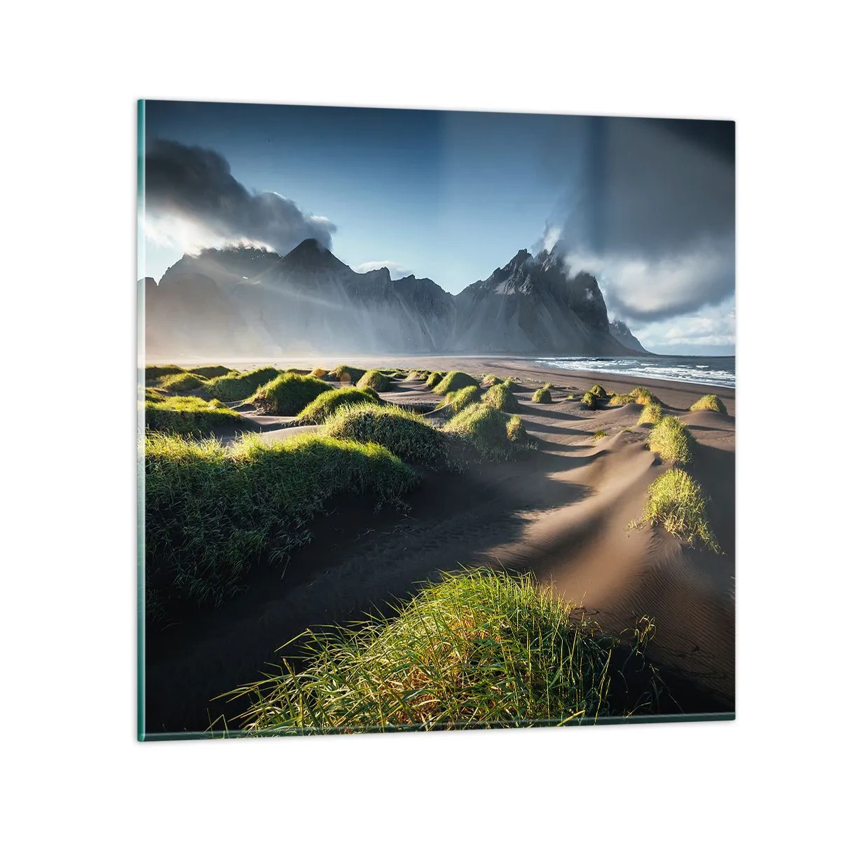 Impression sur verre - Image sur verre - Harmonie des éléments - 70x70 cm