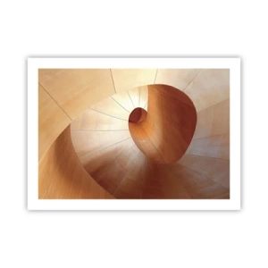 Affiche - Poster - Serpentin architectural - 70x50 cm