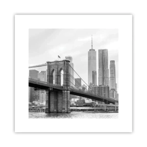 Affiche - Poster - Climat New-Yorkais - 30x30 cm