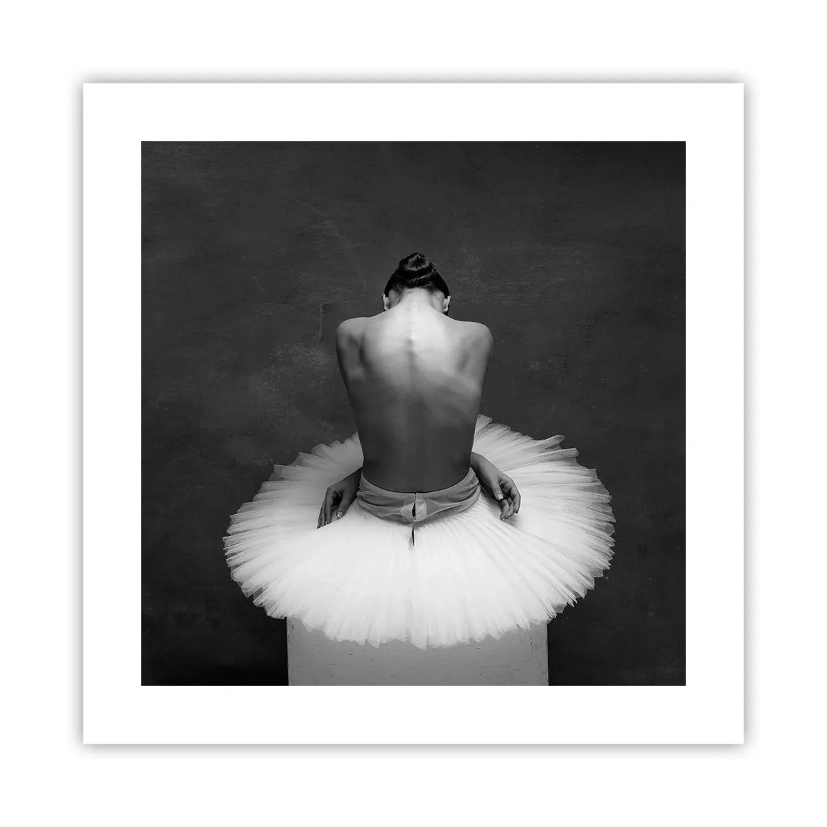 Affiche - Poster - C'est justement en train de fleurir - 40x40 cm