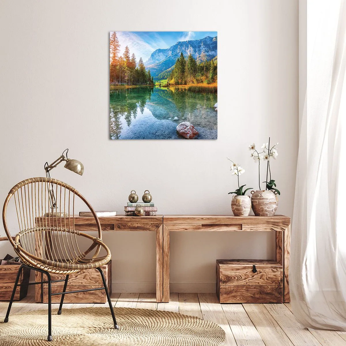Impression sur toile - Image sur toile - Douceur automnale - 40x40 cm