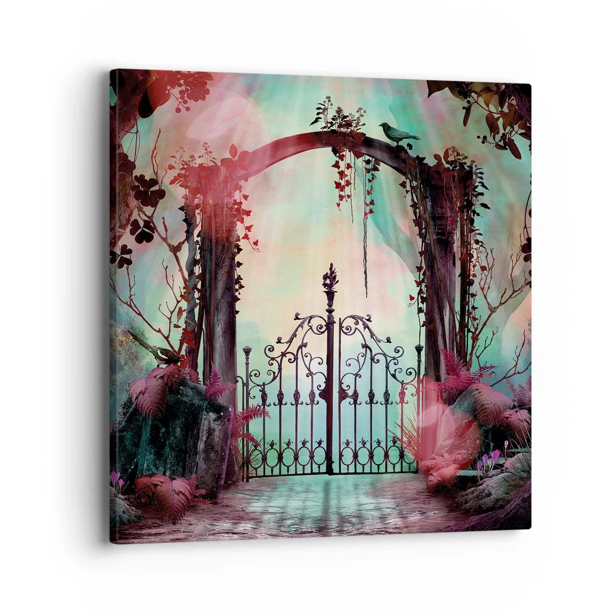 Impression sur toile - Image sur toile - Jardin secret - 40x40 cm