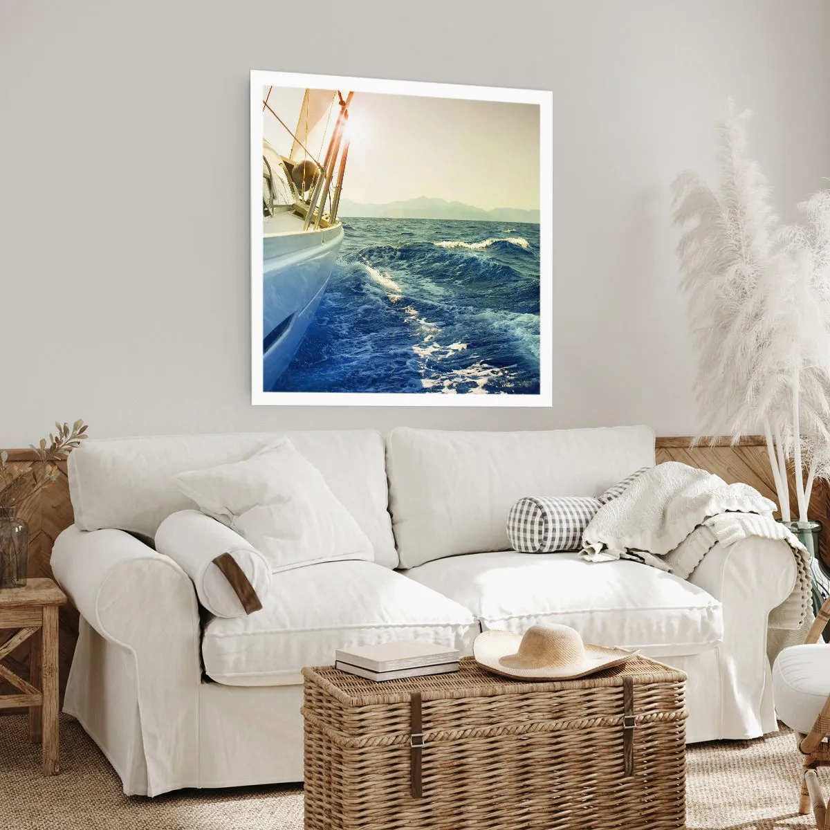 Affiche - Poster - Suite à l'aventure - 50x50 cm