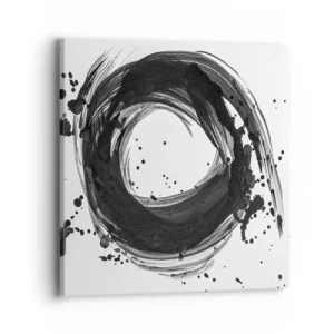 Impression sur toile - Image sur toile - Le tourbillon de la création - 40x40 cm