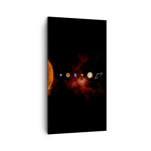 Impression sur toile - Image sur toile - Notre quartier - 45x80 cm