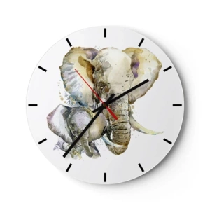 Horloge murale - Pendule murale - Rien ne peut égaler maman - 40x40 cm