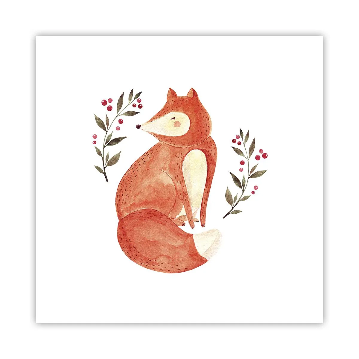 Affiche - Poster - Petit rouquin - 30x30 cm