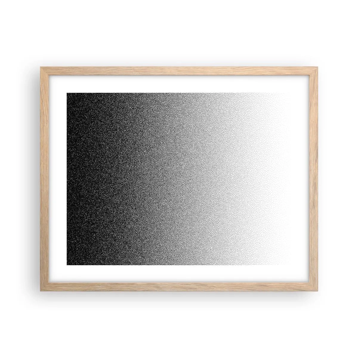 Affiche dans un chêne clair - Poster - Du coté de la lumière - 50x40 cm