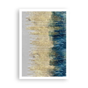 Affiche - Poster - Bordure dorée - 70x100 cm