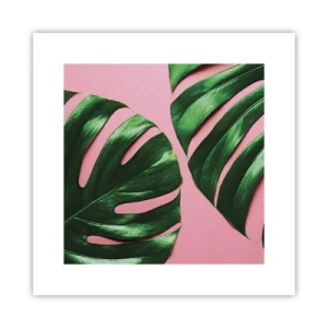 Affiche - Poster - Rendez-vous vert - 30x30 cm