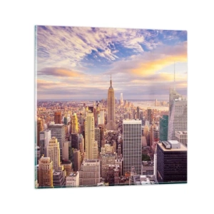 Impression sur verre - Image sur verre - Atteindre les nuages ​​eux-mêmes - 40x40 cm