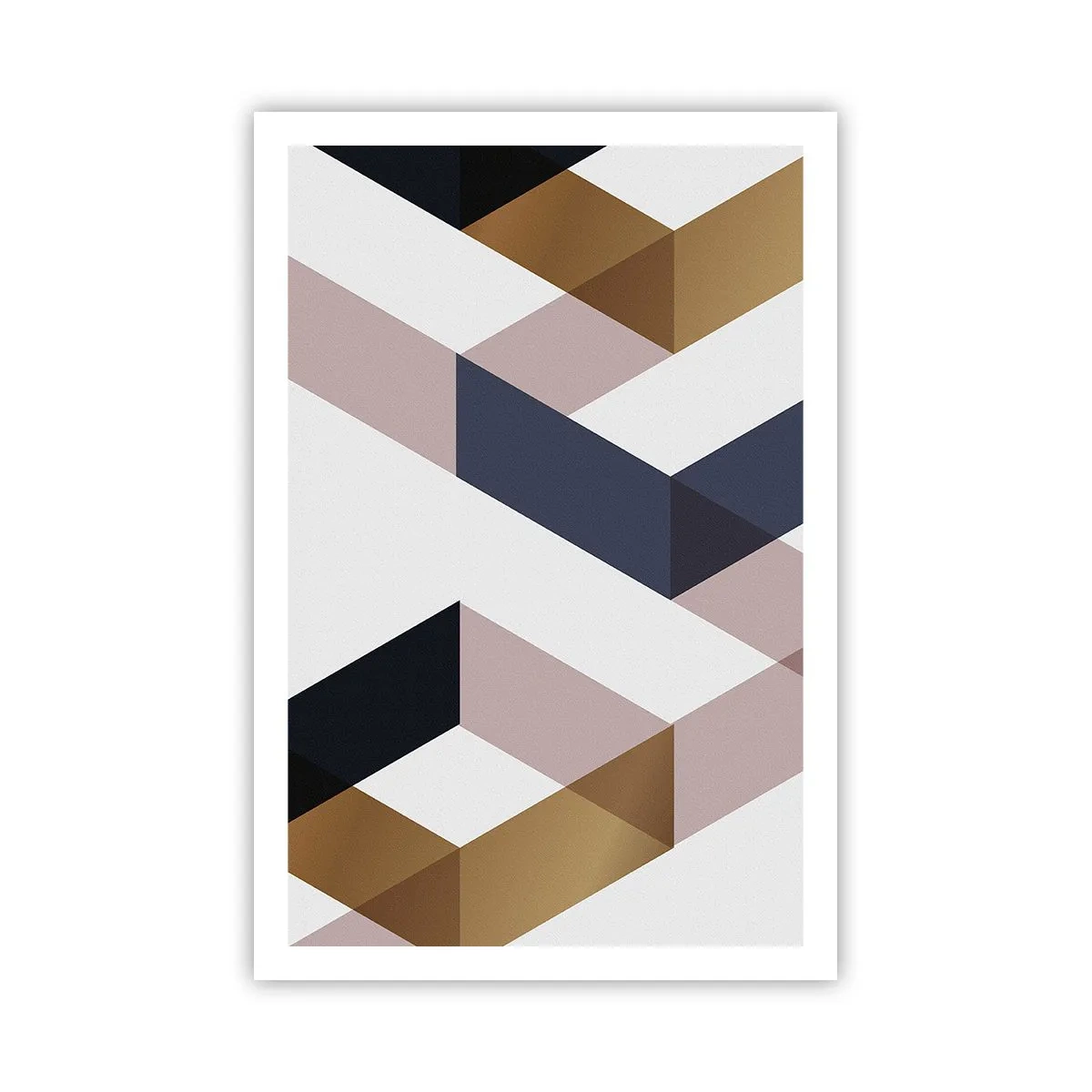 Affiche - Poster - Plats et angles - 61x91 cm
