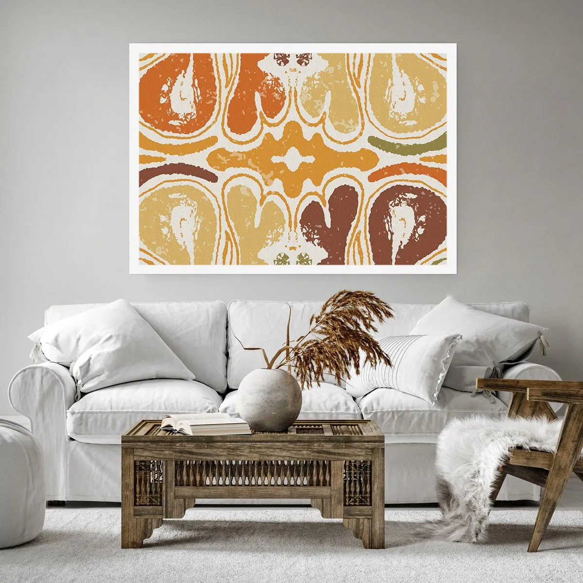 Affiche - Poster - Abstraction sentimentale - 70x50 cm