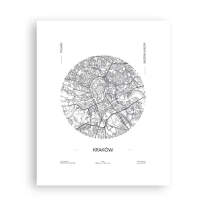 Affiche - Poster - Anatomie de Cracovie - 40x50 cm