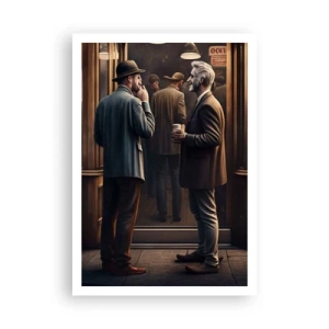 Affiche - Poster - Bon moment de la journée - 70x100 cm