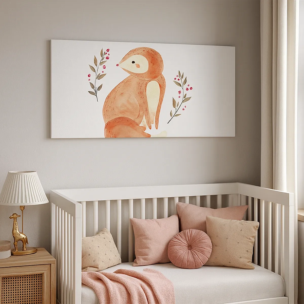 Impression sur toile - Image sur toile - Petit rouquin - 30x30 cm