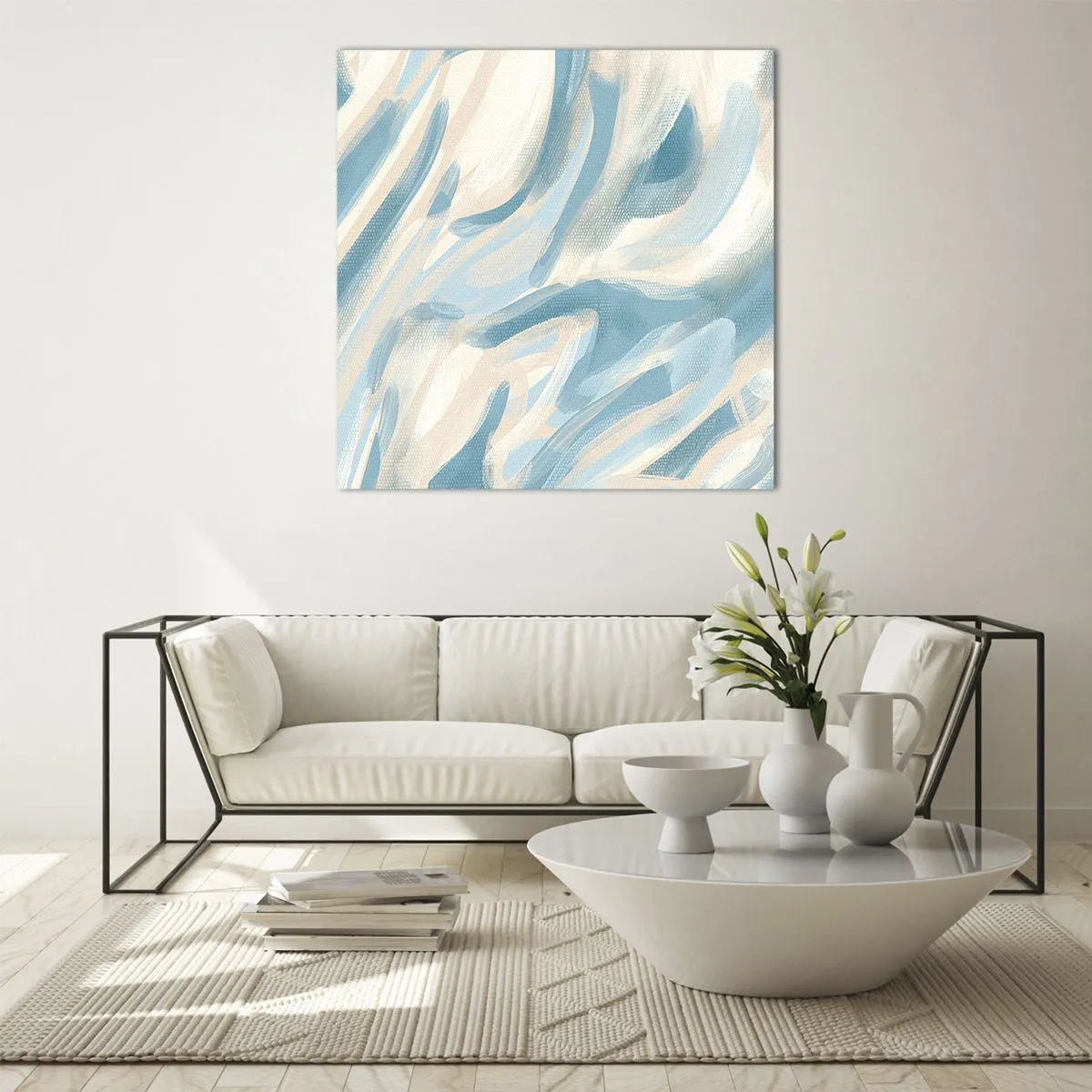 Impression sur verre - Image sur verre - Brise printanière - 40x40 cm