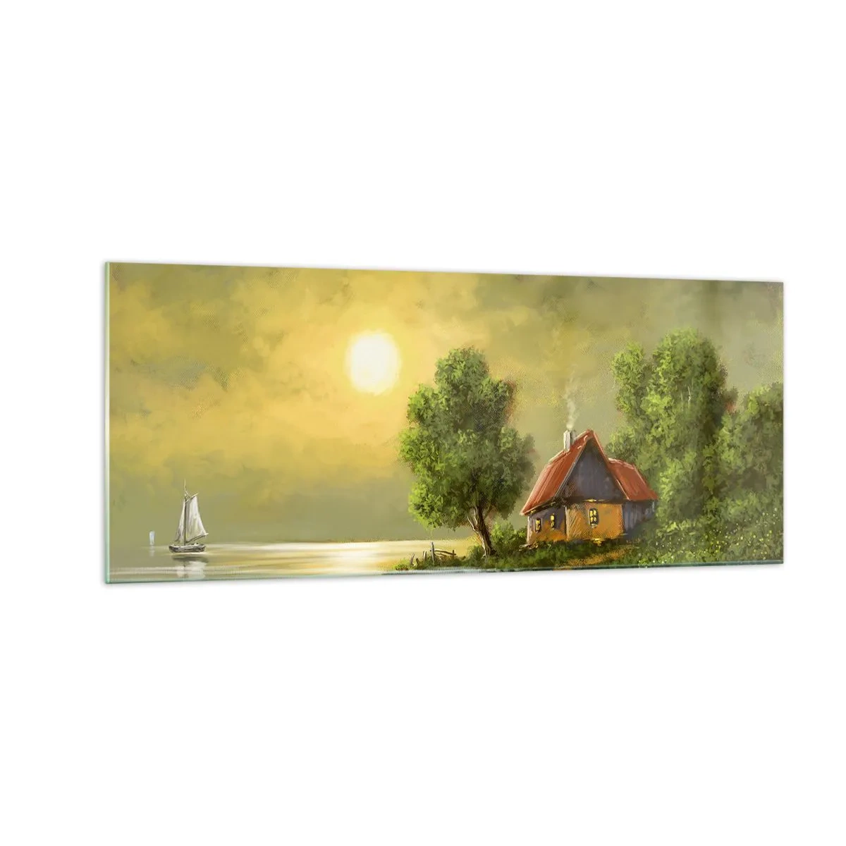 Impression sur verre - Image sur verre - Beau, comme une image - 100x40 cm