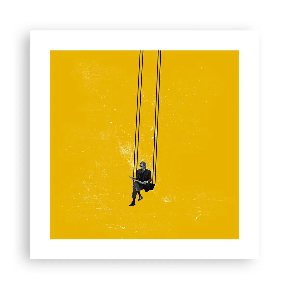 Affiche - Poster - Un jour comme tous les jours - 40x40 cm