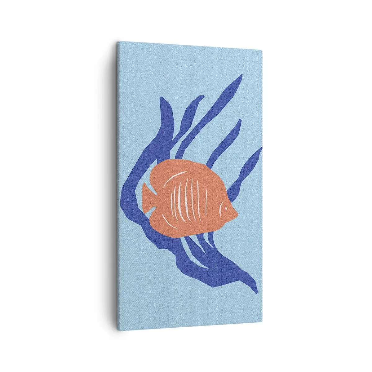 Impression sur toile - Image sur toile - Habitant des eaux coralliennes - 45x80 cm