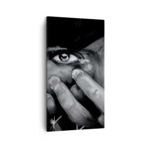 Impression sur toile - Image sur toile - Je ne dirai pas qui a peint - 45x80 cm