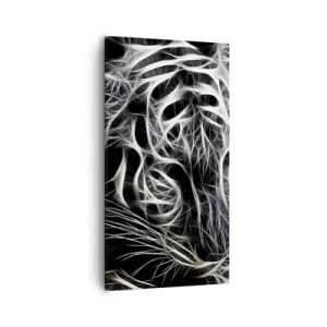 Impression sur toile - Image sur toile - Une étude de la légèreté du chat - 55x100 cm