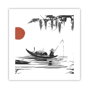 Affiche - Poster - Après-midi asiatique - 40x40 cm