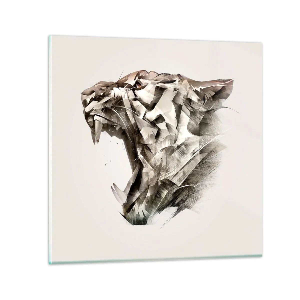 Impression sur verre - Image sur verre - Vous savez déjà qui est en charge - 50x50 cm