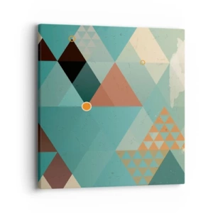 Impression sur toile - Image sur toile - Unité de la multiplicité, multiplicité de l'unité - 40x40 cm