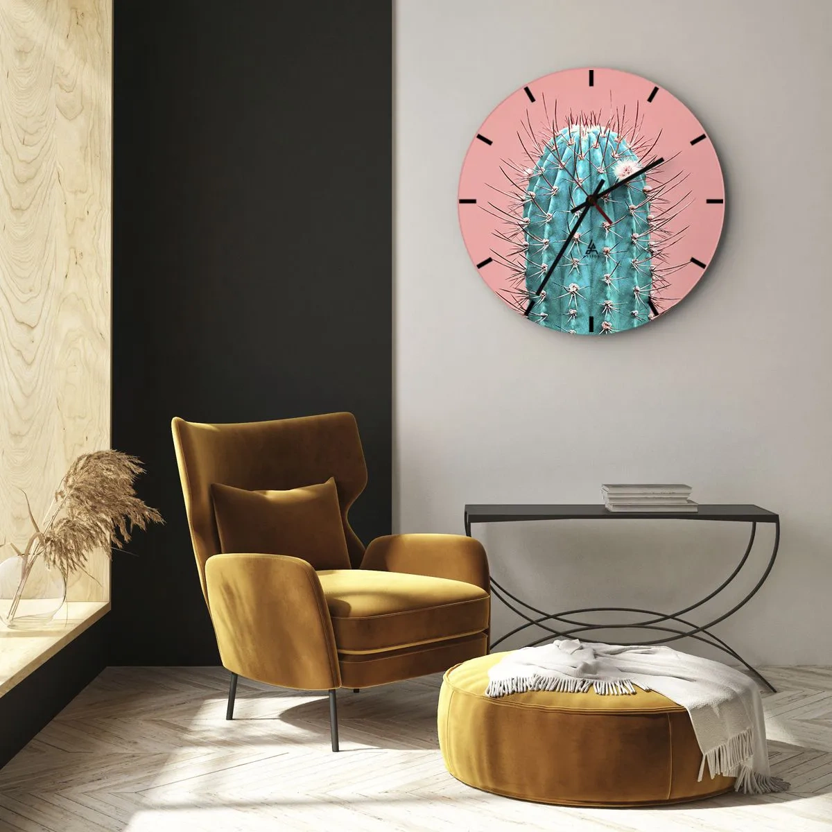 Horloge murale - Pendule murale - Juste regarde - 30x30 cm