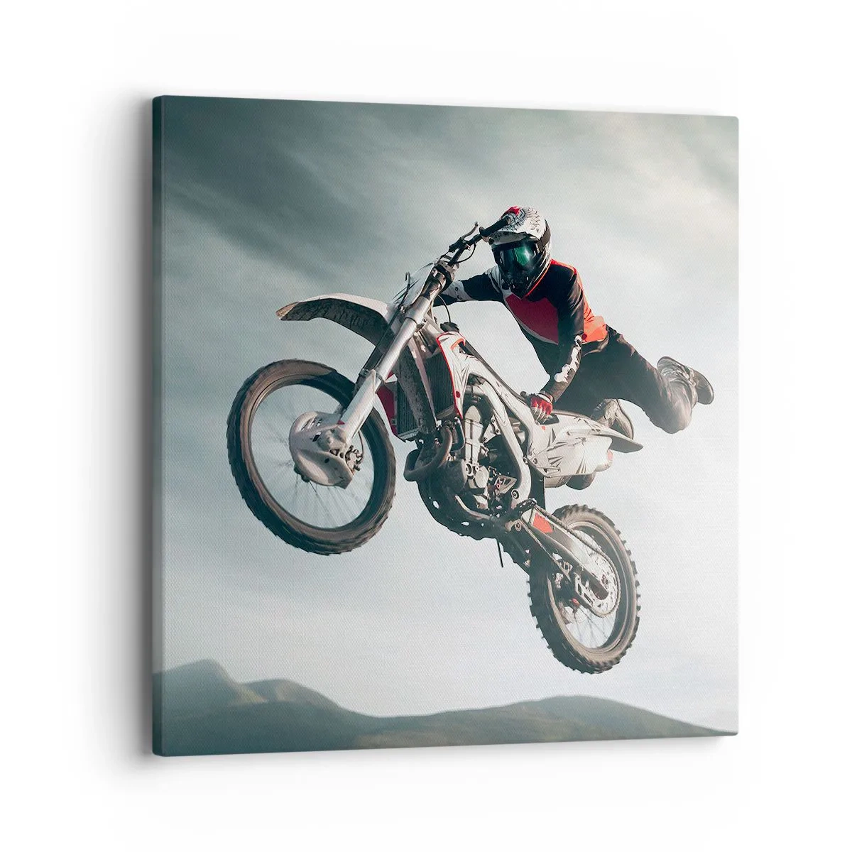 Impression sur toile - Image sur toile - Il n'y a pas de plaisir sans risque - 40x40 cm