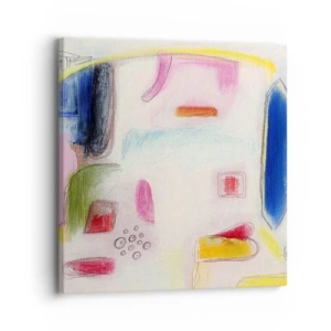 Impression sur toile - Image sur toile - Plus convexe que concave ou plat - 30x30 cm