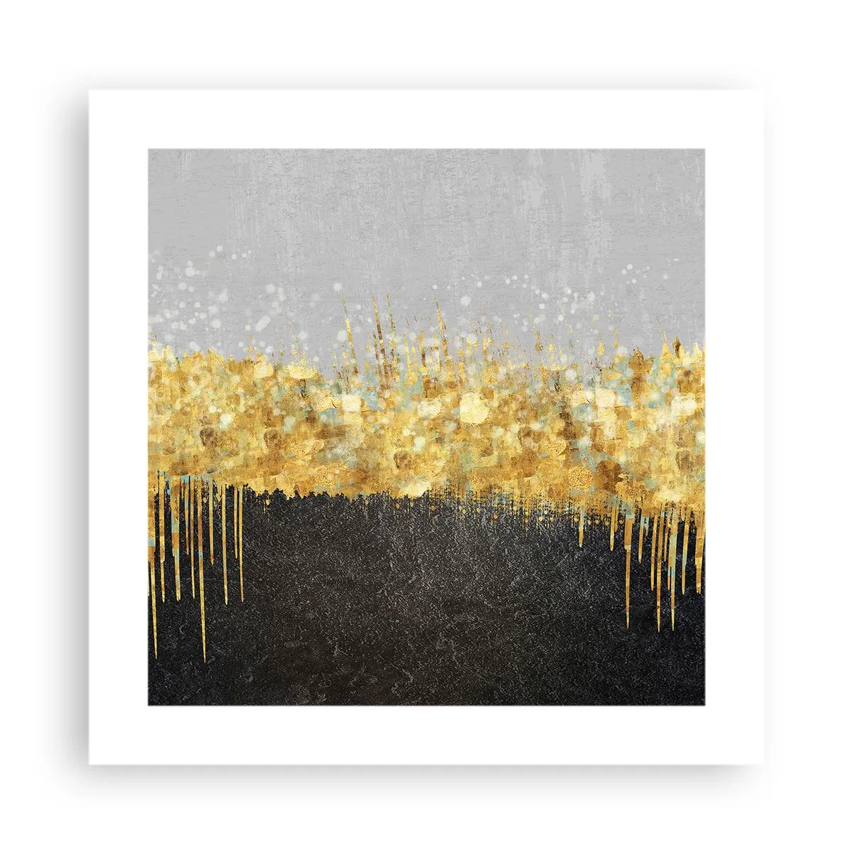 Affiche - Poster - Vers l'intérieur et vers le haut - 40x40 cm