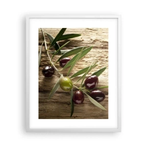 Affiche dans un cadre blanc - Poster - Directement de la nature - 40x50 cm