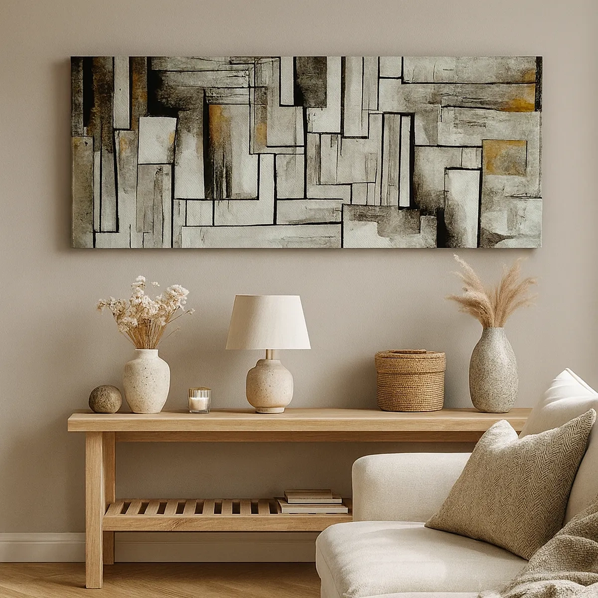 Impression sur toile - Image sur toile - Le pouvoir de la simplicité - 30x30 cm