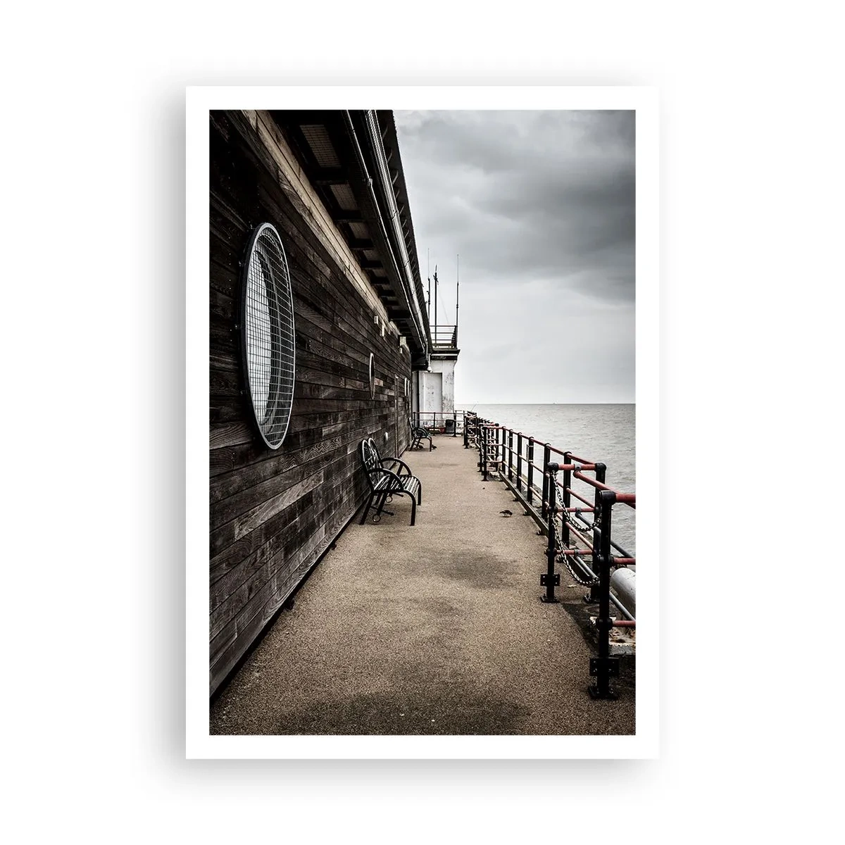 Affiche - Poster - Le temps s'est arrêté - 70x100 cm