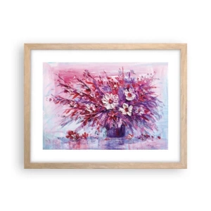 Affiche dans un chêne clair - Poster - Innocence et passion - 40x30 cm