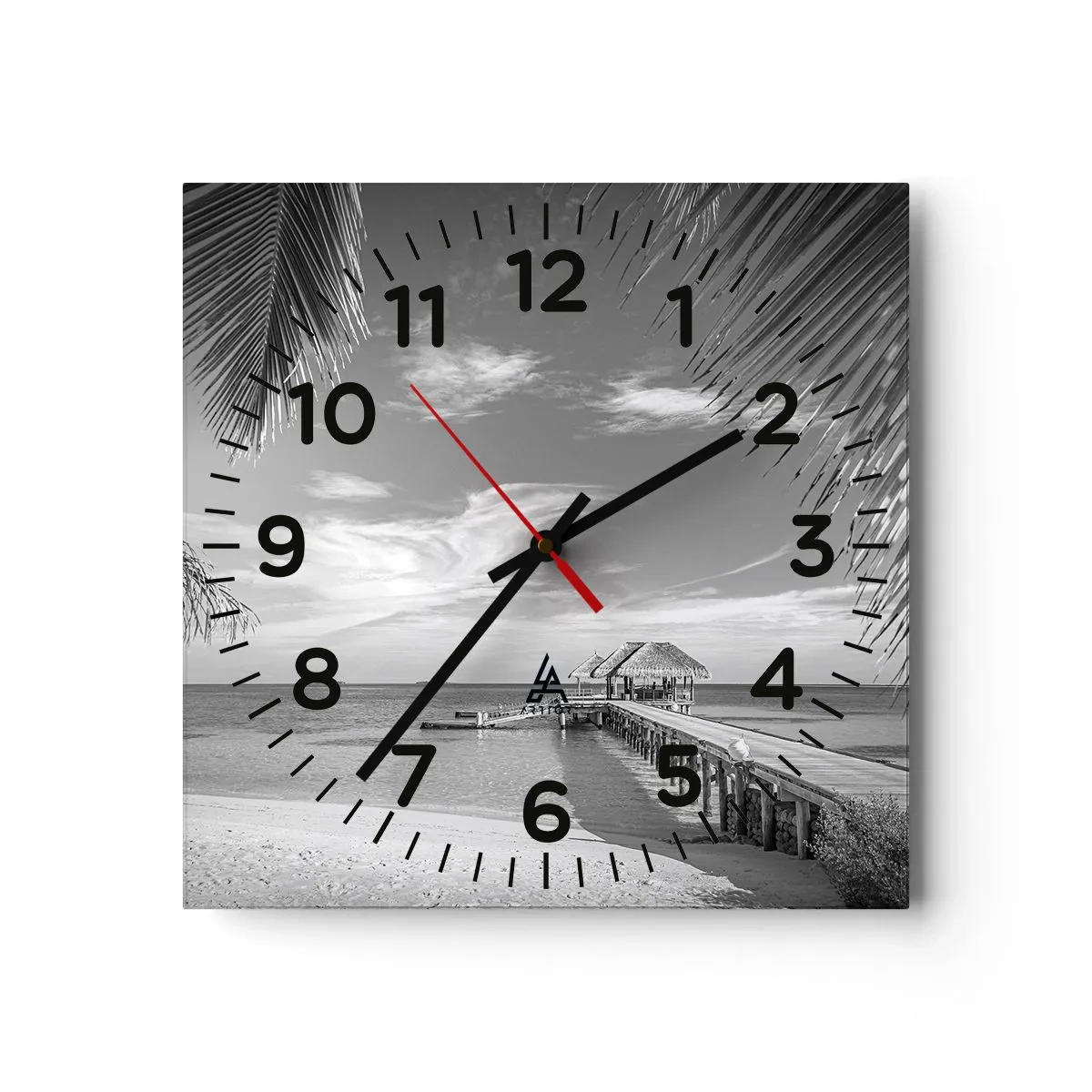 Horloge murale - Pendule murale - Souvenirs ou rêve? - 40x40 cm