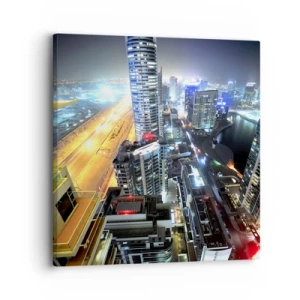 Impression sur toile - Image sur toile - Un miracle dans le désert - 30x30 cm