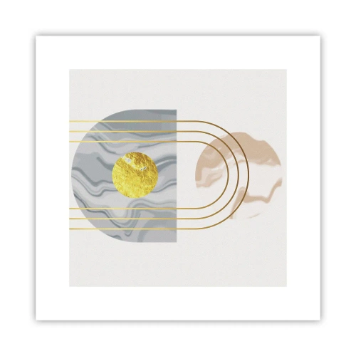 Affiche - Poster - Clareté et brillance - 30x30 cm