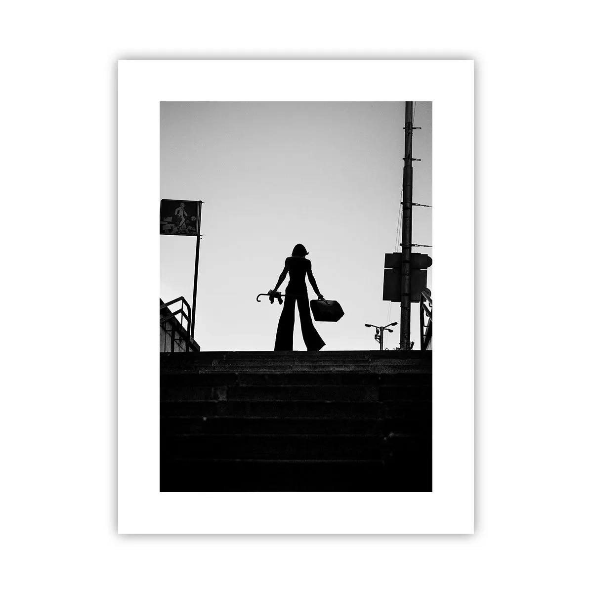 Affiche - Poster - Pèlerinage urbain - 30x40 cm