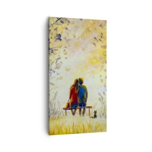 Impression sur toile - Image sur toile - Moment magique - 55x100 cm