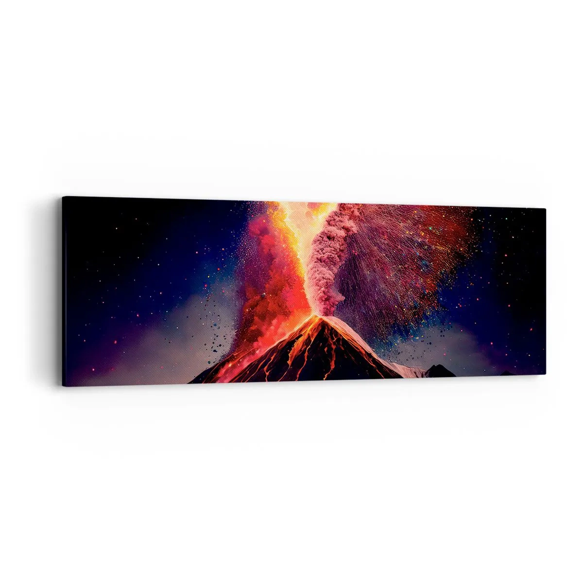 Impression sur toile - Image sur toile - Beauté et horreur - 90x30 cm